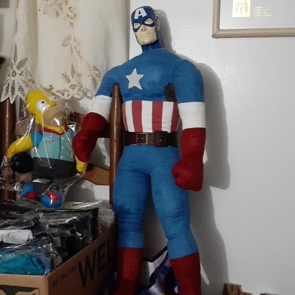 captain america doll
